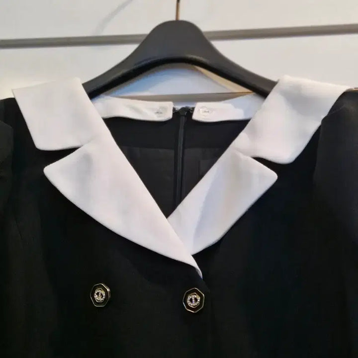 [SOLD OUT] 샤틴 블랙 롱 원피스 정장 스타일