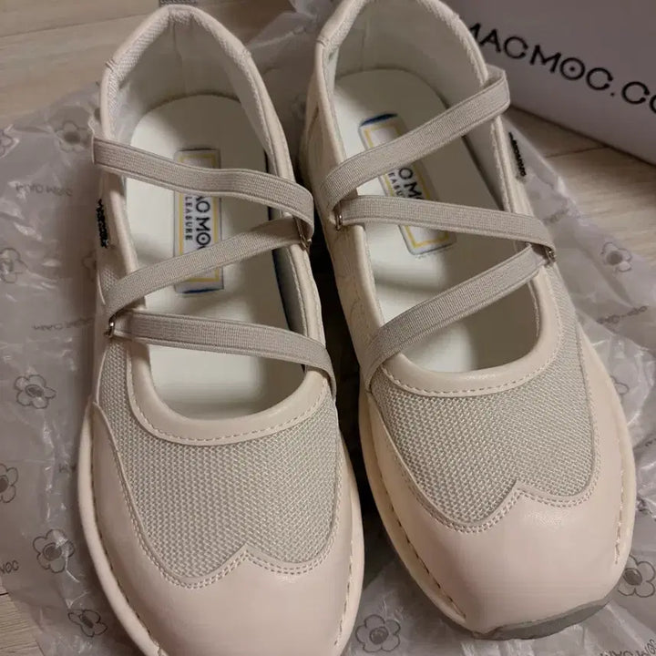 [SOLD OUT] 마크모크 메리제인 슈즈 아이보리 235