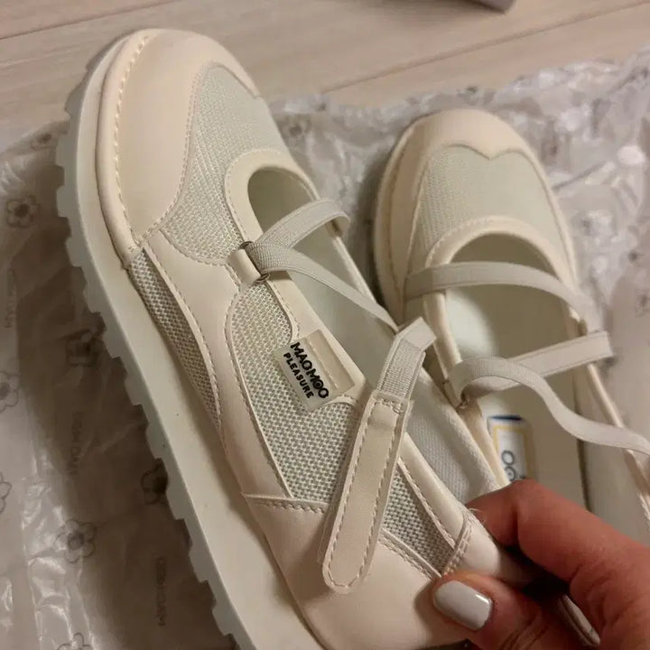 [SOLD OUT] 마크모크 메리제인 슈즈 아이보리 235