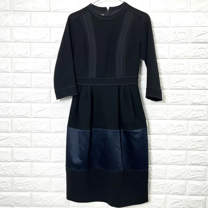 [BUNJANG] MICHAA Wool Blend Slim Dress Black / [55] 미샤 MICHAA 울 혼방 슬림 원피스 블랙