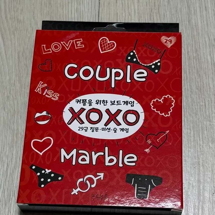 [BUNJANG] XOXO 29금 Couple Board Game / 커플 보드게임 XOXO 마블 29금 게임