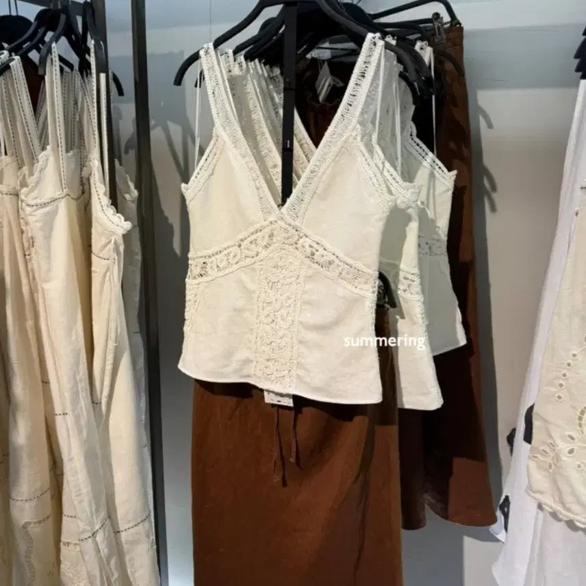 [BUNJANG] Zara 100% Linen Midi Skirt / 9만원짜리 Zara 자라 린넨 100% 미디스커트