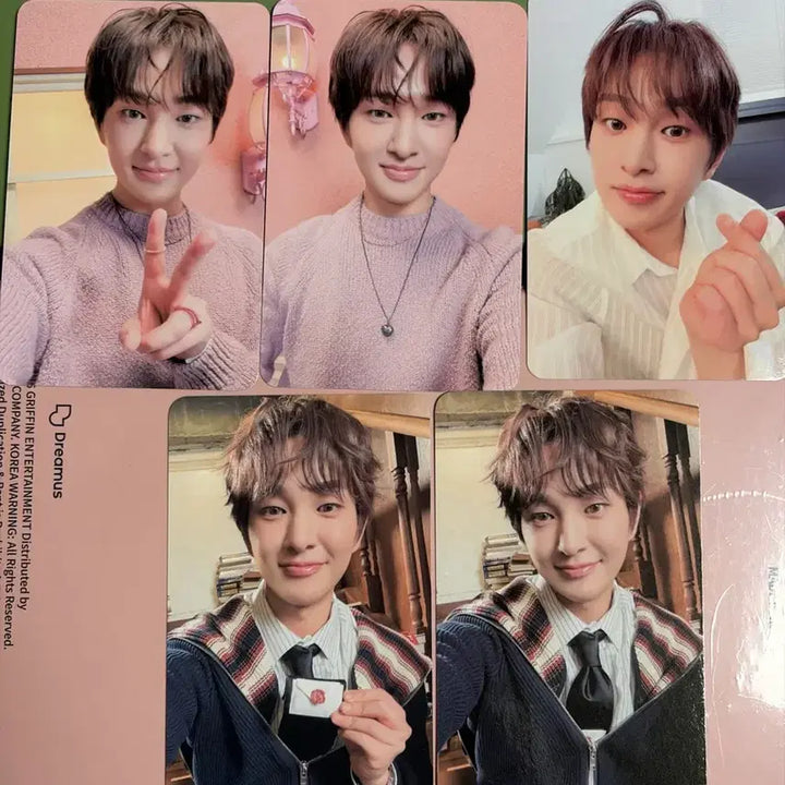 [BUNJANG] Onew - Tough Love Album - Note Version Photocard Set / 온유 터프러브 앨범 note 노트버전 포카 세트(5장)