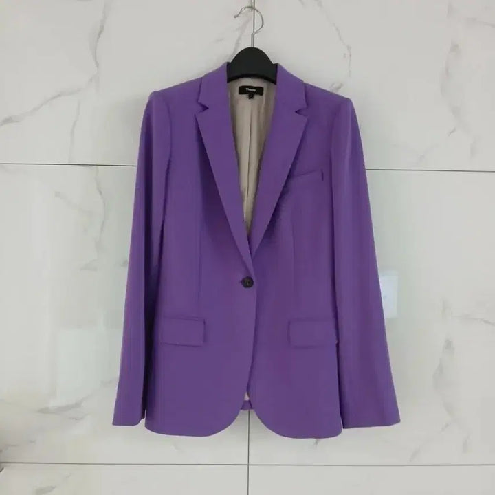 [BUNJANG] Theory Purple Blazer Jacket / 띠어리 퍼플 블레이저 자켓
