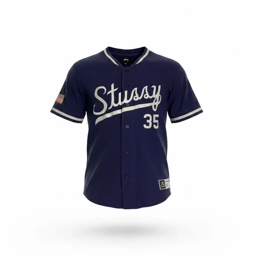[SOLD OUT] 스투시 베이스볼 셔츠 L