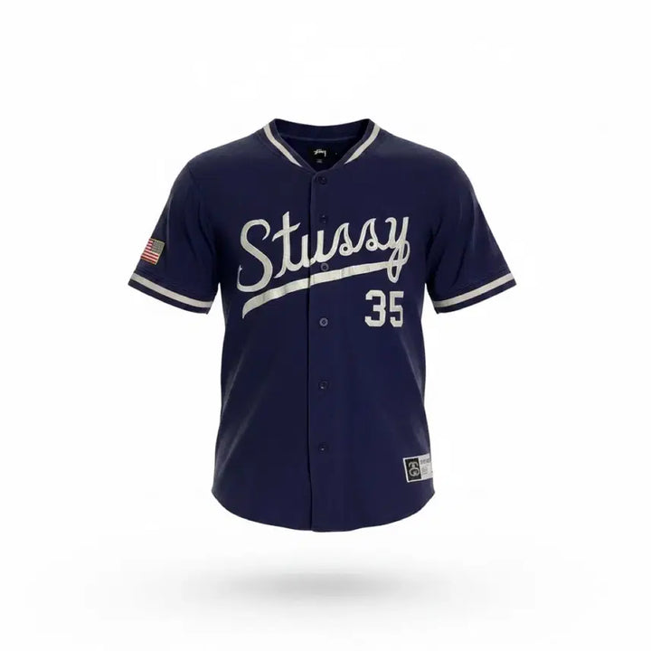 [SOLD OUT] 스투시 베이스볼 셔츠 L