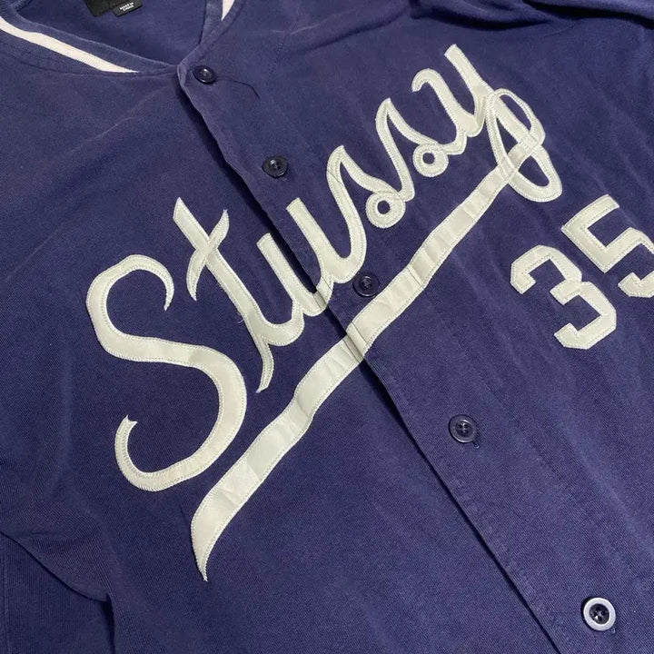 [SOLD OUT] 스투시 베이스볼 셔츠 L