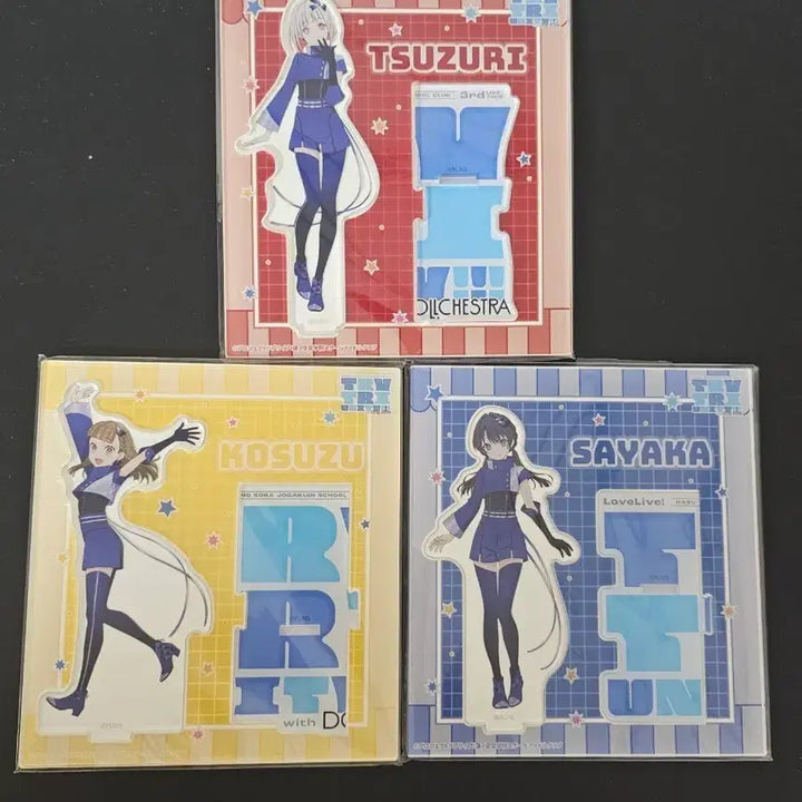 [BUNJANG] Hasunosora Dolcestra 3rd Live Acrylic Stand / 하스노소라 돌케스트라 3rd 라이브 아크릴 스탠드 러브라이브