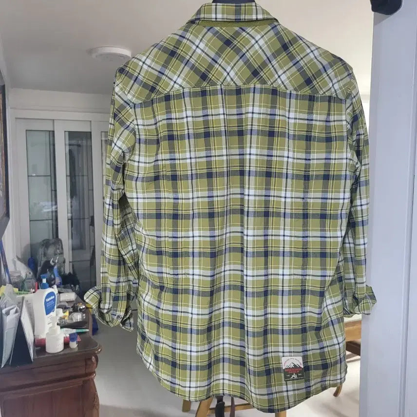 [BUNJANG] Lafuma Check Shirt 100 / 라푸마 체크 남방 100