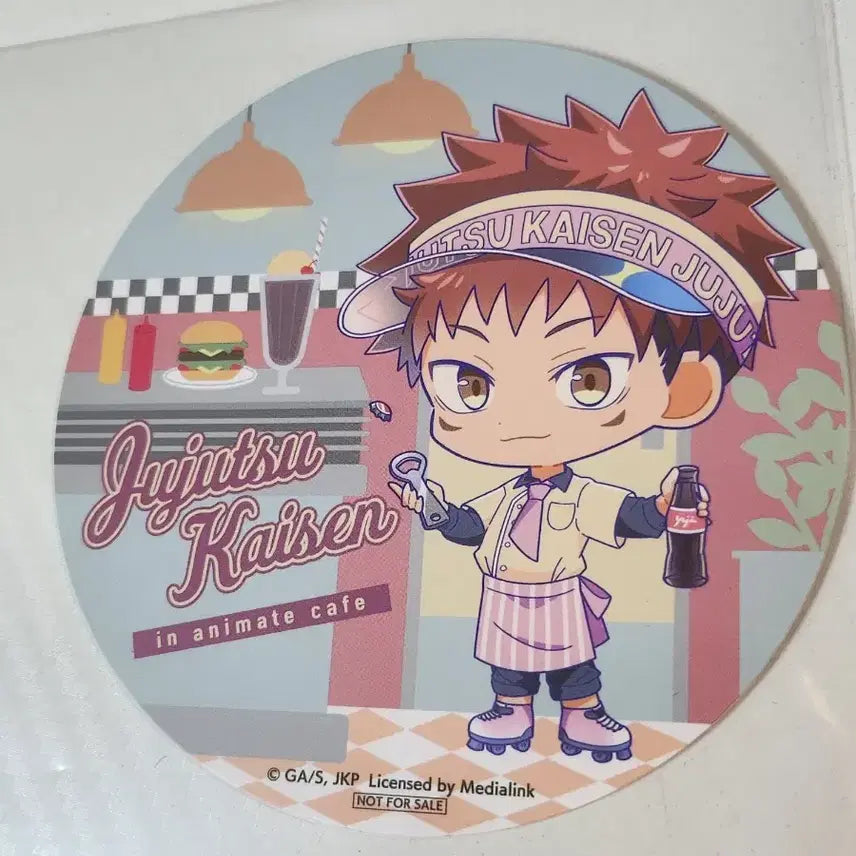 [BUNJANG] Jujutsu Kaisen Animate Cafe Coaster Bundle Set / 주술회전 애니메이트 카페 특전 코스터 일괄판매