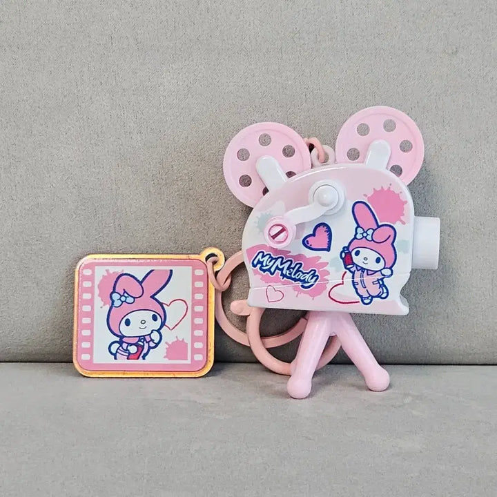 [BUNJANG] Sanrio My Melody Figure Camera Keychain / 산리오 마이멜로디 피규어 카메라 키링