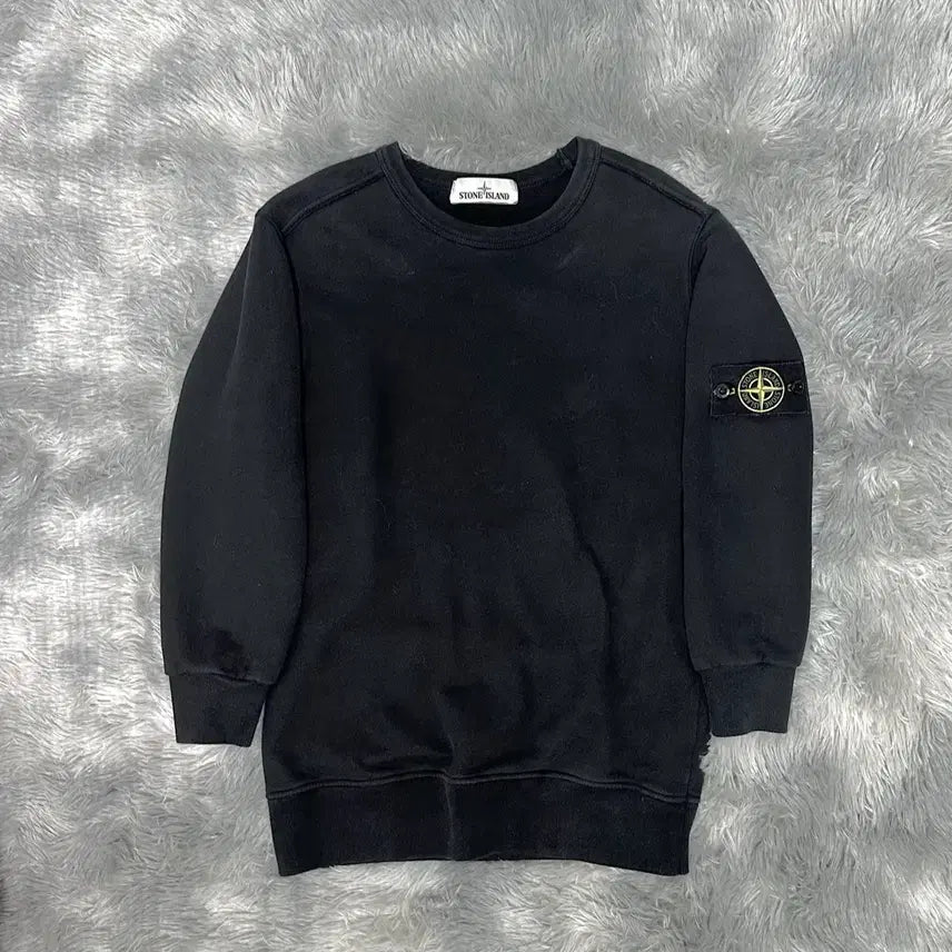 [BUNJANG] Stone Island Crewneck Sweatshirt Black S / [A급/정품] 스톤아일랜드 맨투맨