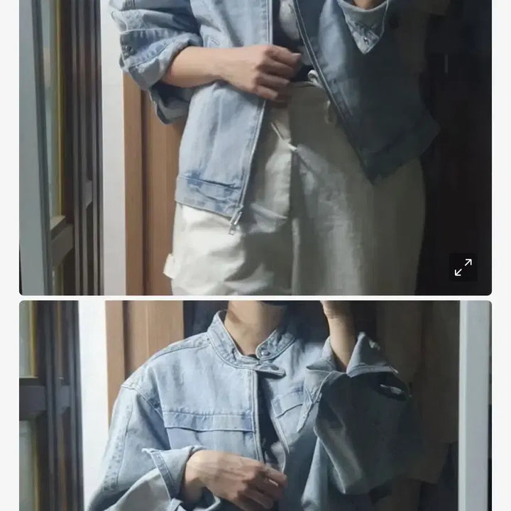 [SOLD OUT] 키뮤어 워싱 데님 자켓 팝니다