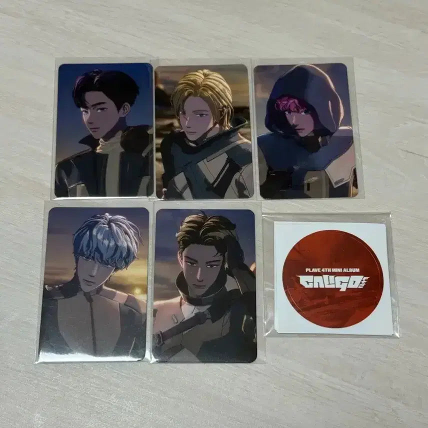 [BUNJANG] PLAVE KETAPO Drink Photocard Bundle Set + Sticker / 플레이브 케타포 음료포카 드볼+스티커 일괄