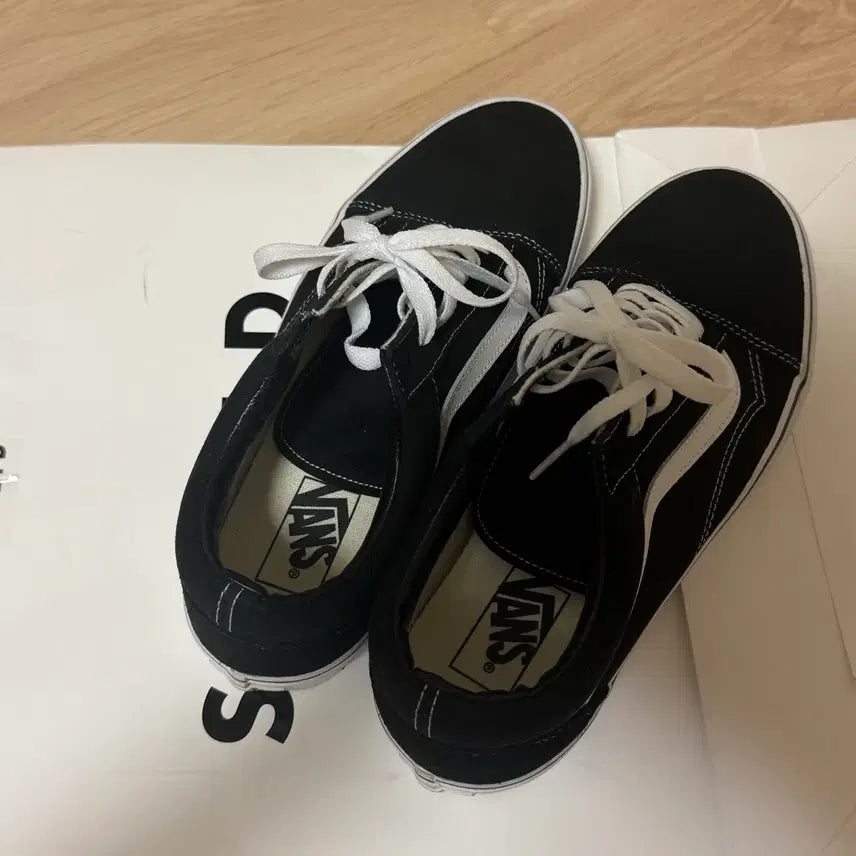 [SOLD OUT] 반스 올드스쿨 플랫폼 블랙 275 두번신음