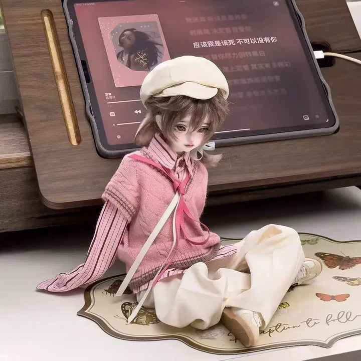[BUNJANG] MSD Size Doll Clothing Set &amp; Wig Bundle / 구체관절인형 구관 MSD 의상 셋업 가발 일괄