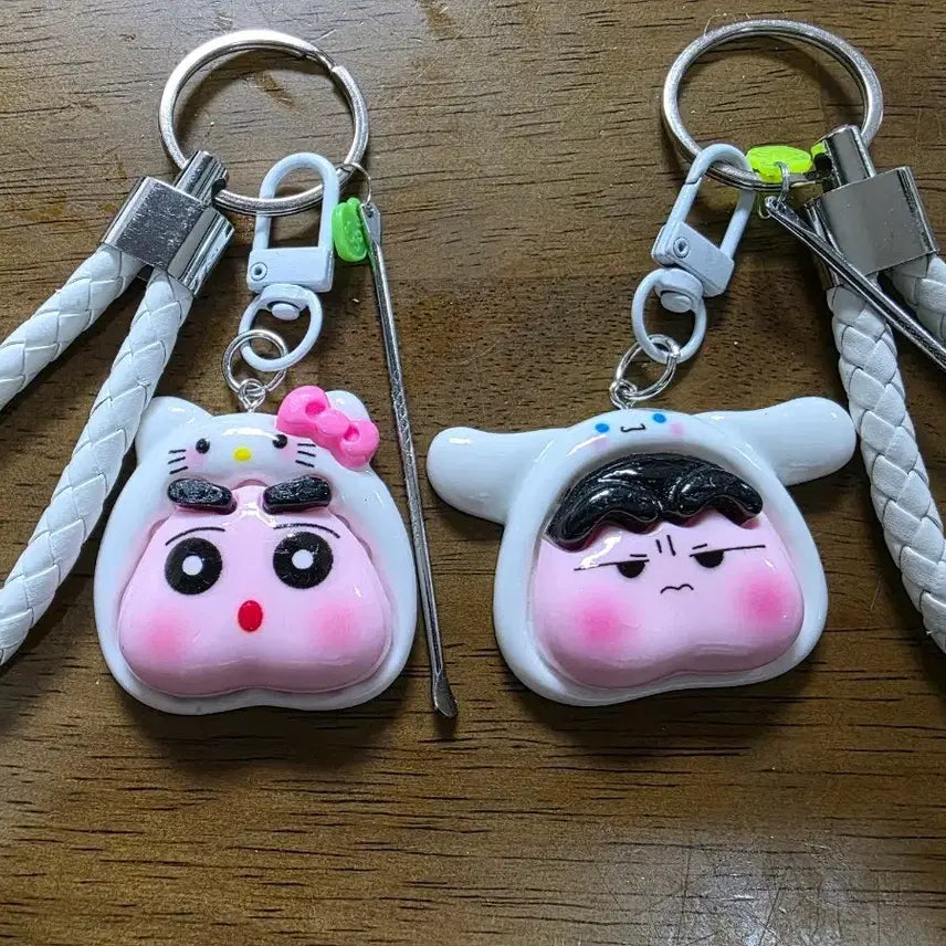 [BUNJANG] Character Ear Pick Keychain / 캐릭터 귀이비후개 키링(한개가격)