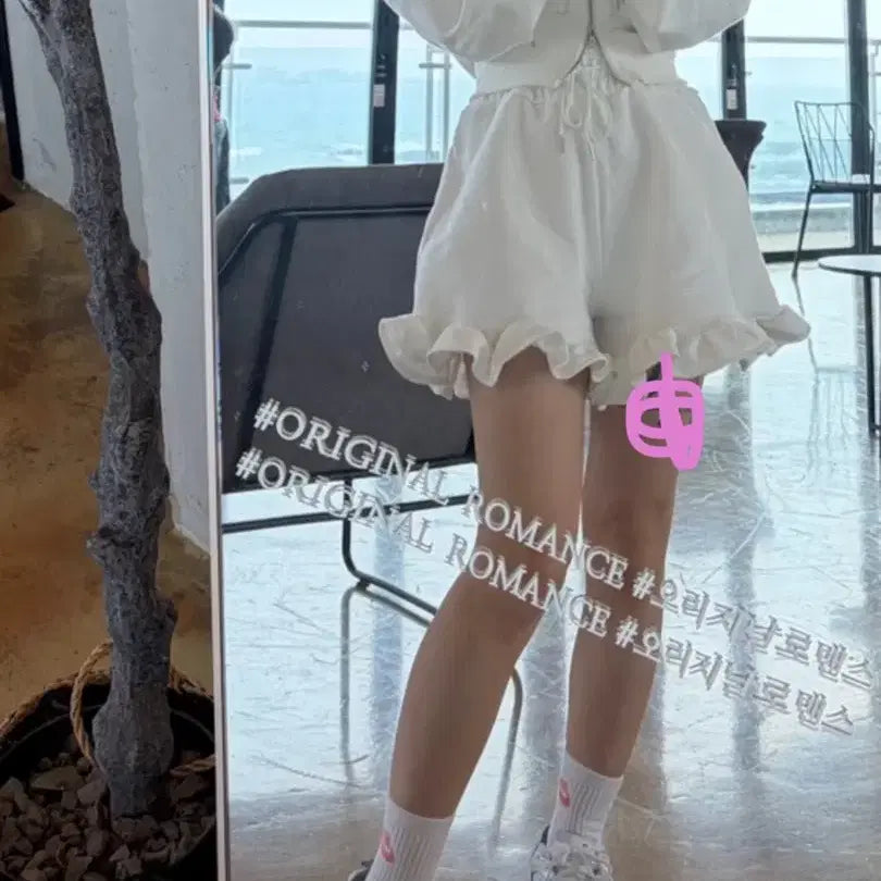 [BUNJANG] Frill Shorts / 프릴 반바지(거의새것/정가45,000)