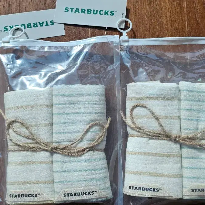 [BUNJANG] Starbucks Kitchen Cross Set (2 Sets) / 스타벅스 키친 크로스(2세트)