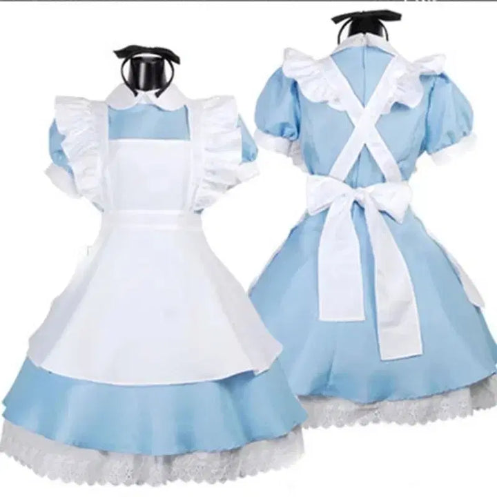 [BUNJANG] Alice Blue Dress Costume / 앨리스 코스프레 의상 블루 드레스 판매