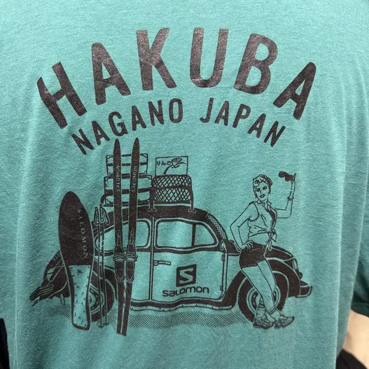 [BUNJANG] Salomon Hakuba Graphic T-Shirt / [XL] 살로몬 하쿠바 그래픽 티셔츠