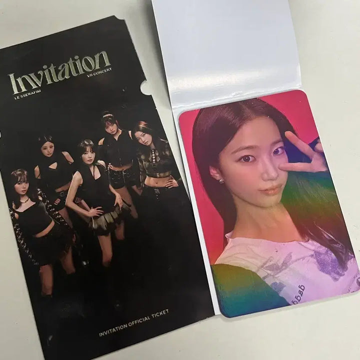 [SOLD OUT] 르세라핌 vr 브이알 포카 카즈하 스페셜