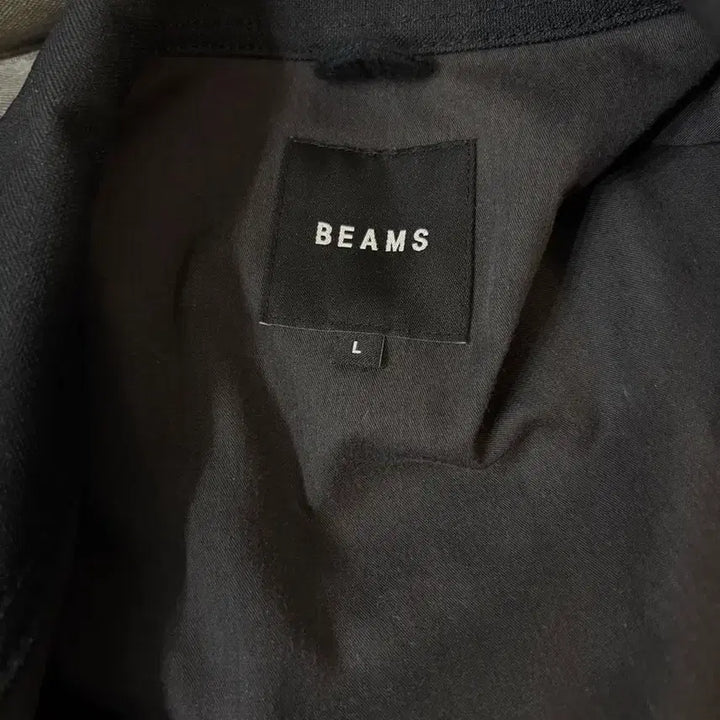 [SOLD OUT] (L) 빔즈 폴리 워크 자켓 블랙