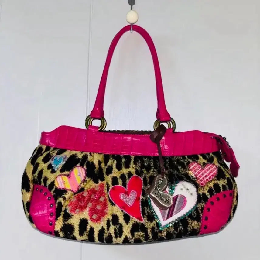 [BUNJANG] Thinkbee Leopard Print Tote Bag / Thinkbee! 호피 토트백