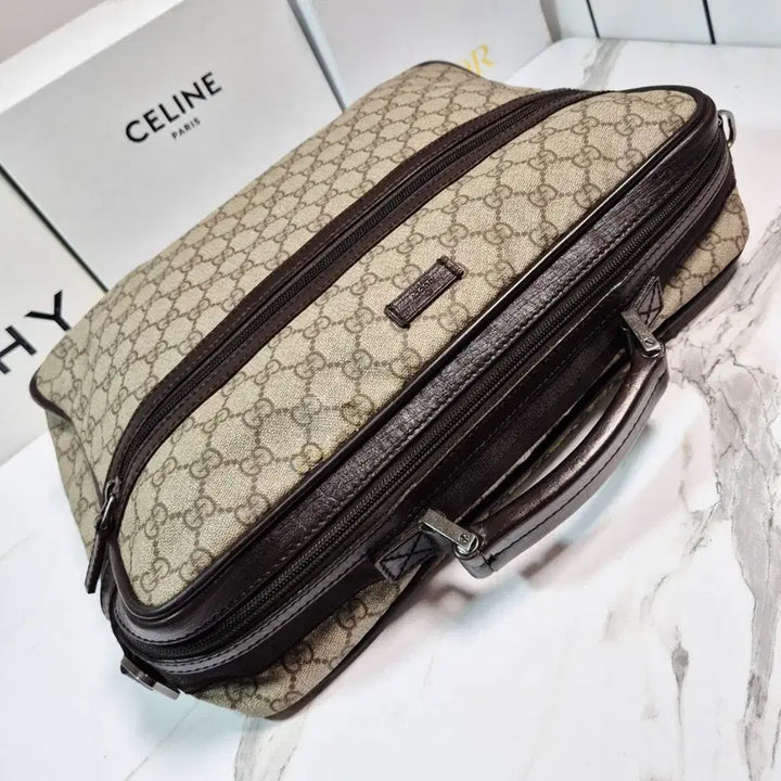 [BUNJANG] Gucci GG Supreme Canvas Briefcase / (정품) 구찌 GG 슈프림 캔버스 브리프케이스 서류가방