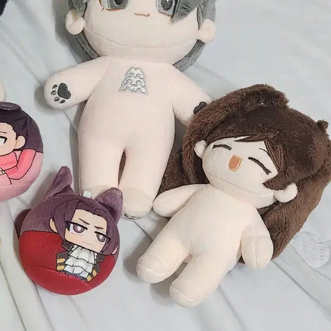 [SOLD OUT] 역전재판 나루호도 미츠루기 미누키 솜깅 및 가류 나루호도 키체인 일괄