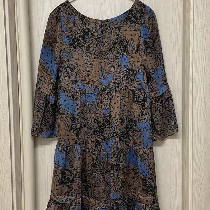 [BUNJANG] ON&amp;ON Paisley Blue Dress / 온앤온 원피스
