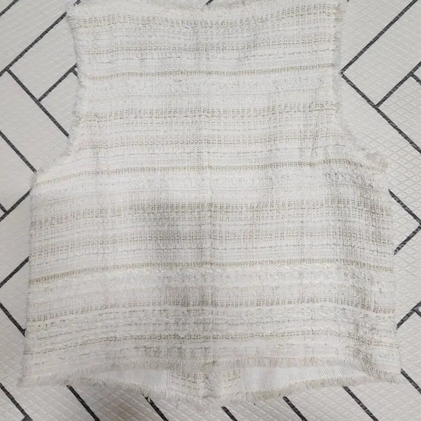 [BUNJANG] LANVIN Tweed Vest / 새거) 랑방 트위드 베스트
