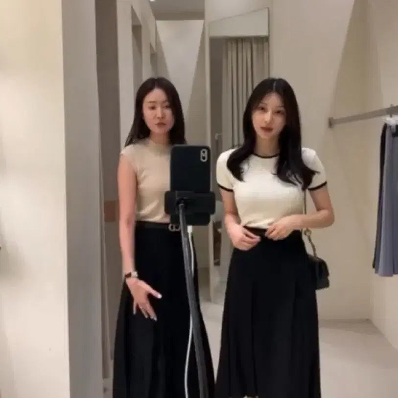 [SOLD OUT] 시에 토브 슬릿 네이비 S