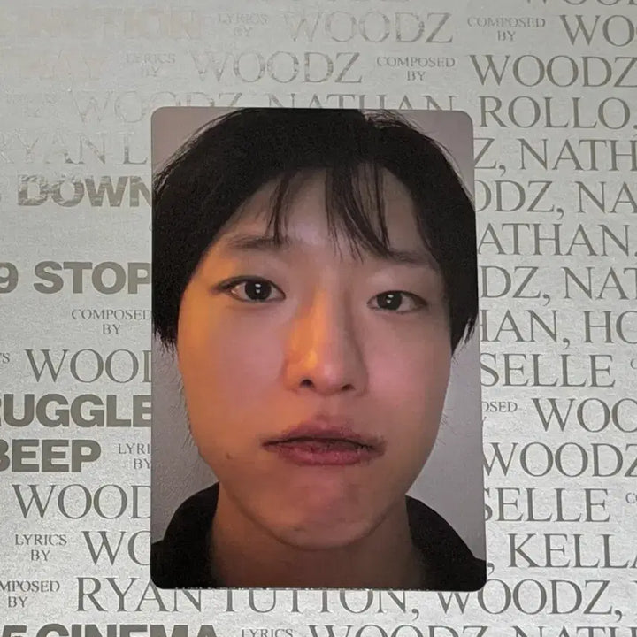 [BUNJANG] WOODZ 우즈 조승연 두쫀쿠 포카 포토카드 / WOODZ 우즈 조승연 두쫀쿠 포카 포토카드