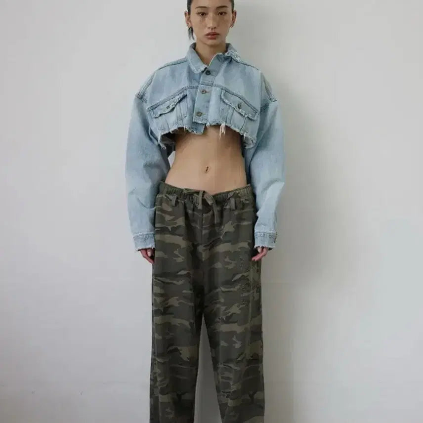[BUNJANG] SEO Camo Track Pants / seo 에스이오 카모 트랙팬츠 (실사ㅇ)