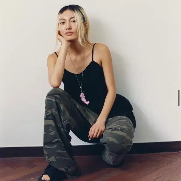 [BUNJANG] SEO Camo Track Pants / seo 에스이오 카모 트랙팬츠 (실사ㅇ)