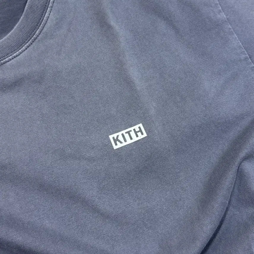 [BUNJANG] Kith Small Logo Washed Short Sleeve T-shirt (XL) / [KITH] 키스 스몰로고 워싱 숏슬리브_그레이 (XL)