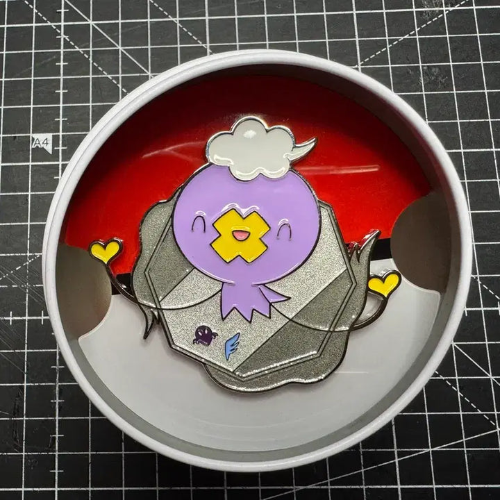 [BUNJANG] Pokemon Pop-up Store Drifloon Random Badge / 포켓몬스터 팝업 스토어 랜덤뱃지 흔들풍손