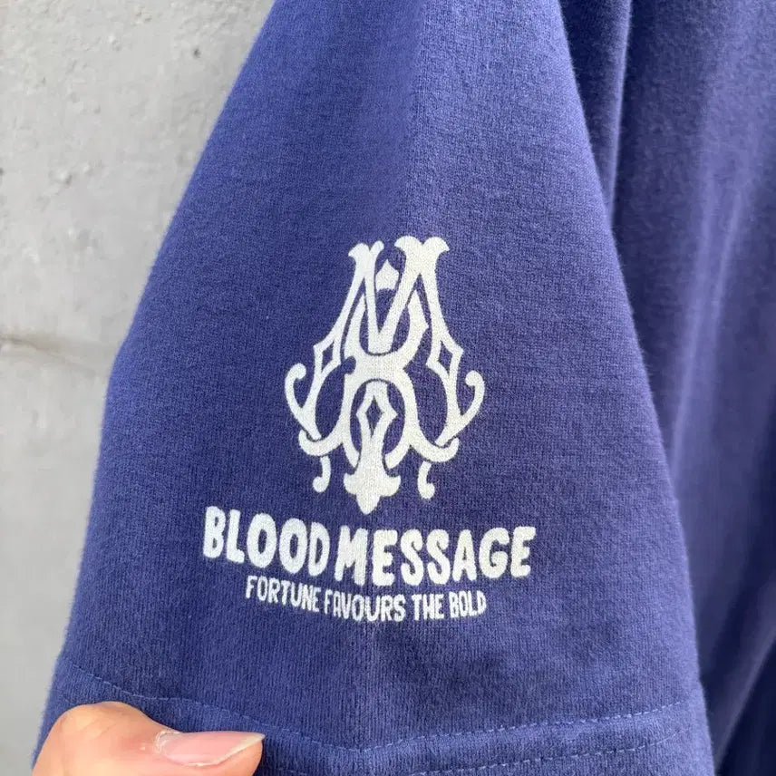 [BUNJANG] BLOOD MESSAGE x Ted Company 올드스쿨 티셔츠 / BLOOD MESSAGE x Ted Company 올드스쿨 티셔츠