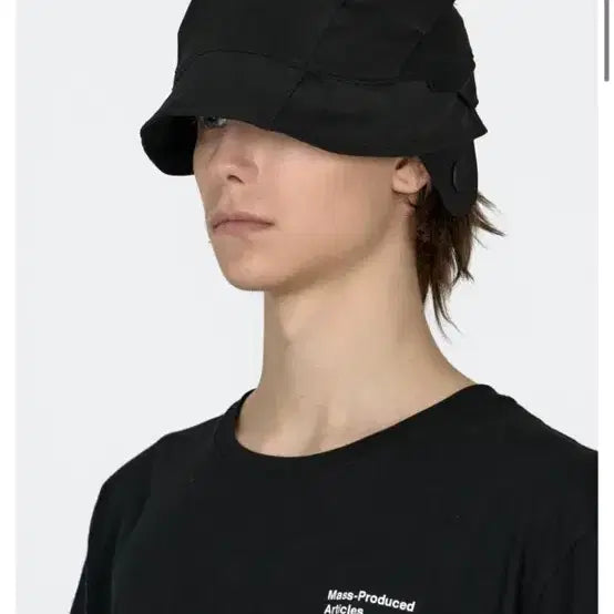[BUNJANG] Plastic Product Bucket Hat with Mask Hanger / 플라스틱 프로덕트 마스크 걸이 버킷햇