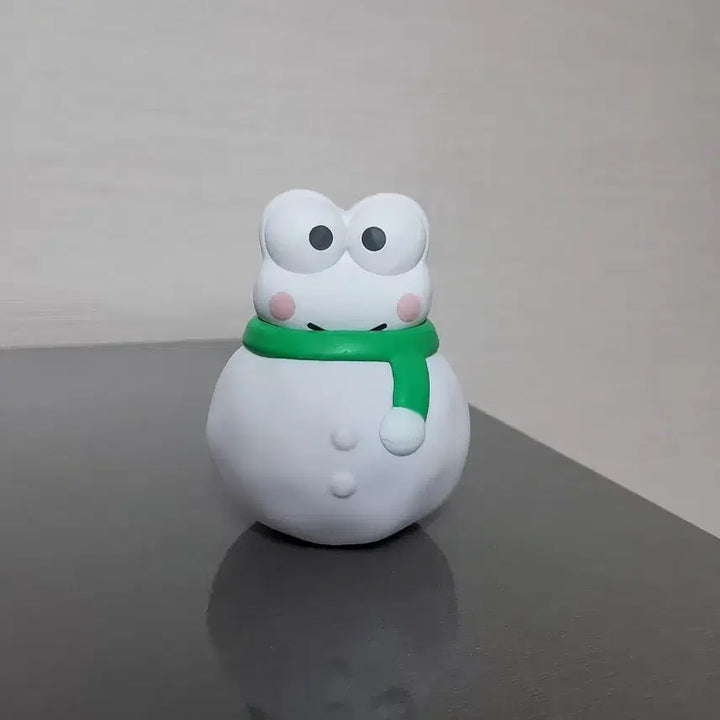 [SOLD OUT] 산리오 케로피 유키다루마 눈사람 피규어