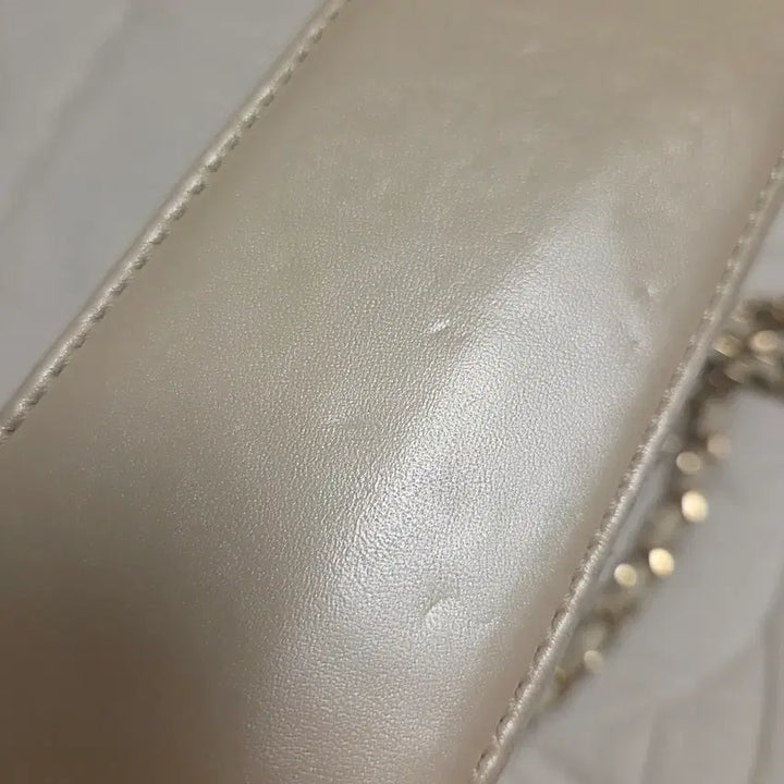 [BUNJANG] Lovecat Heart Quilted Bag / 갸루 러브캣 화이트 아이보리 하트퀼팅 백 가방