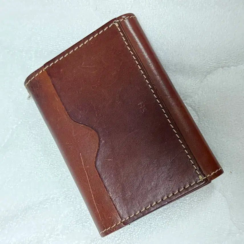 [SOLD OUT] 브라운 가죽 반지갑