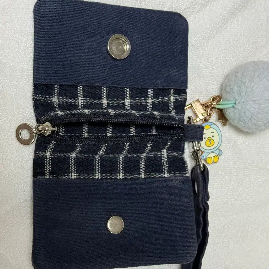 [SOLD OUT] 체크 카드지갑 + 캐릭터 키링