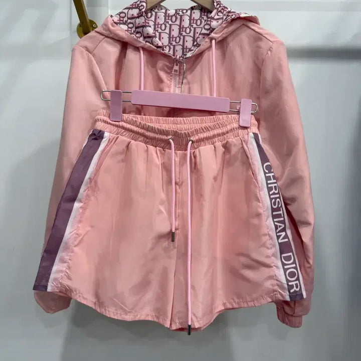 [SOLD OUT] 양면 점퍼 바람막이 반바지 세트
