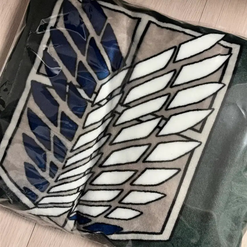 [SOLD OUT] 진격의거인 프랭크버거 조사병단 담요 망토