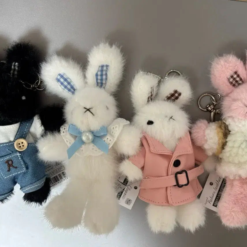 [BUNJANG] Levoni Rabbit Doll Keychain / 레보니 토끼인형 키링