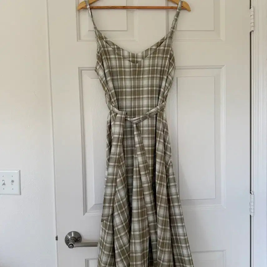 [BUNJANG] NINE Checkered Dress / 나인 체크 원피스