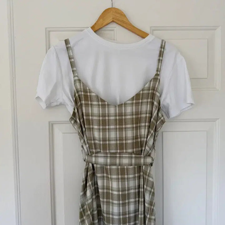 [BUNJANG] NINE Checkered Dress / 나인 체크 원피스
