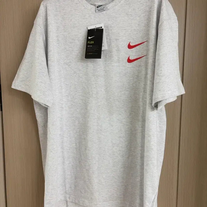 [SOLD OUT] 나이키 멜란지그레이 레드로고 반팔티 XL,2XL